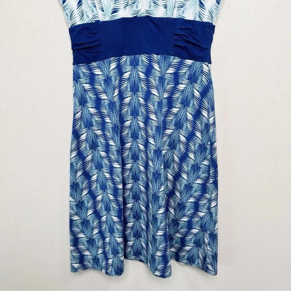 Patagonia Womens Small Sleeveless  Vneck Printed Margot Organic Cotton Dress - Picture 8 of 15